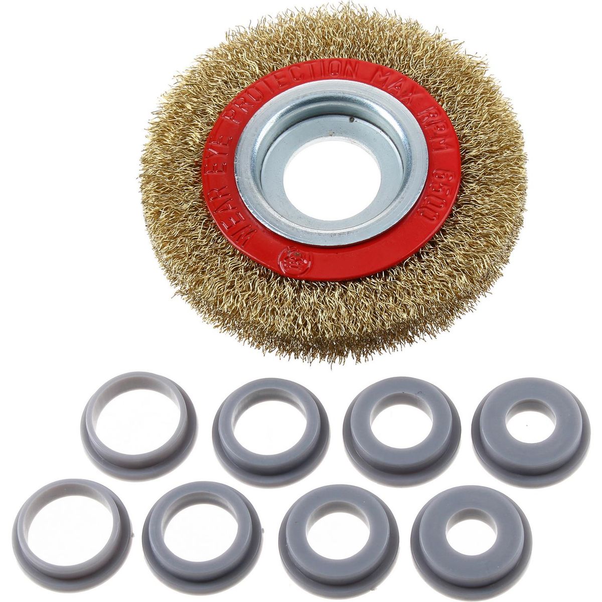 BAUKER - Grata circular para esmeril 4" de acero