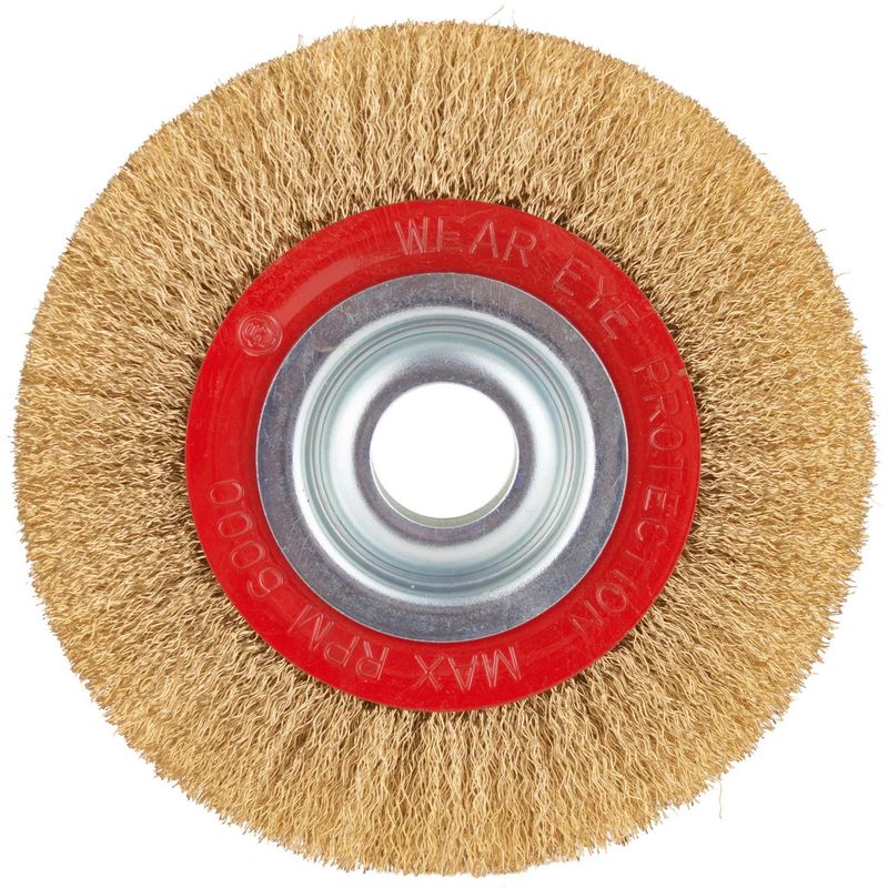 BAUKER - Grata circular para esmeril 6" acero