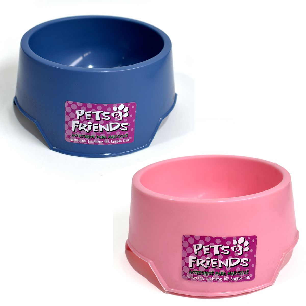 PETS AND FRIENDS - Plato para gato 400 ml de plástico