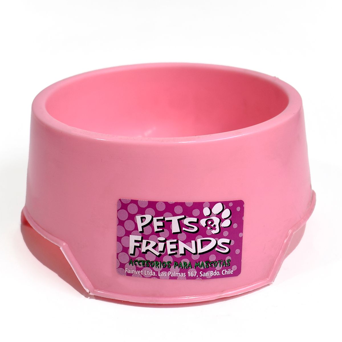 PETS AND FRIENDS - Plato para gato 400 ml de plástico