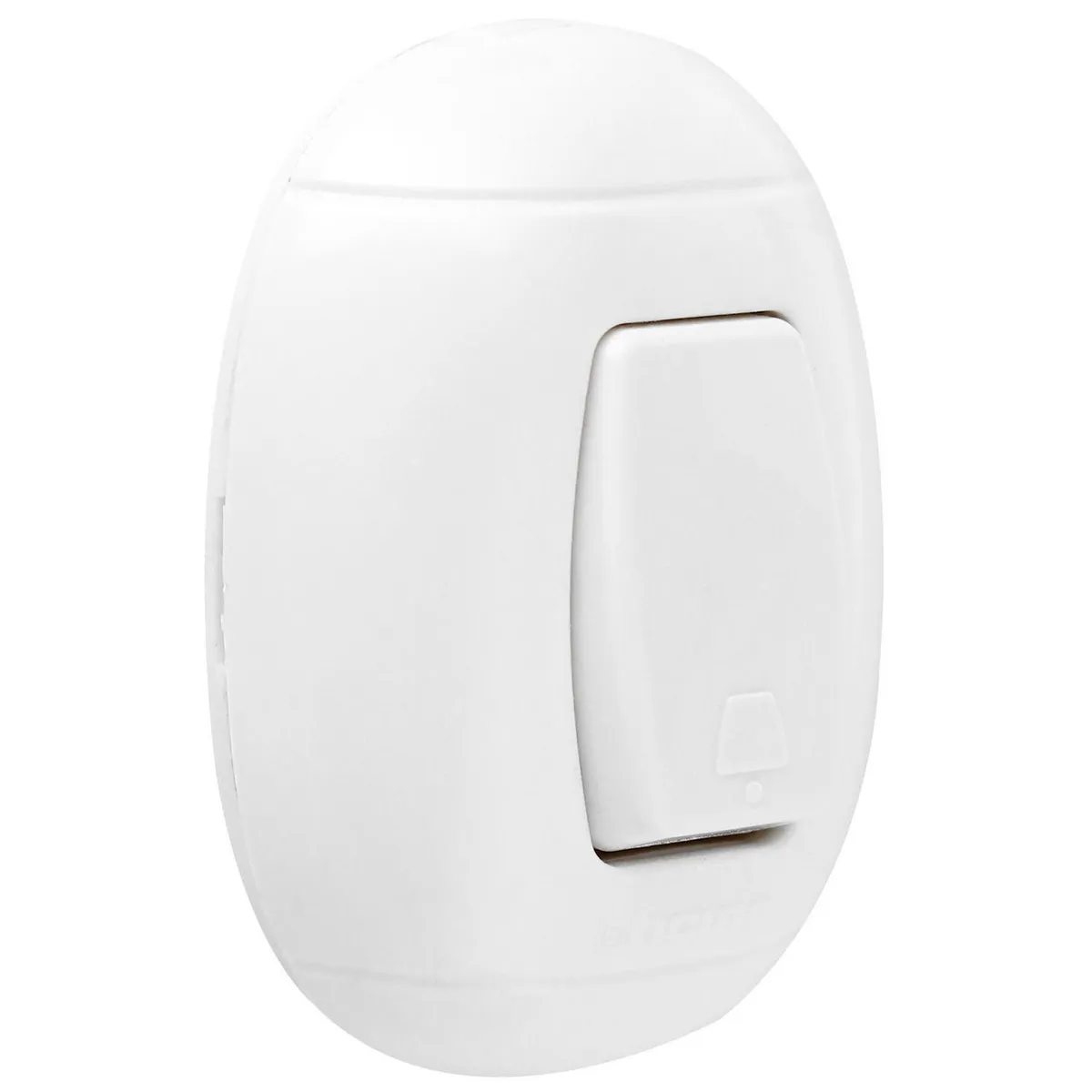 BTICINO - Interruptor Pulsador 10 A sobrepuesto Blanco