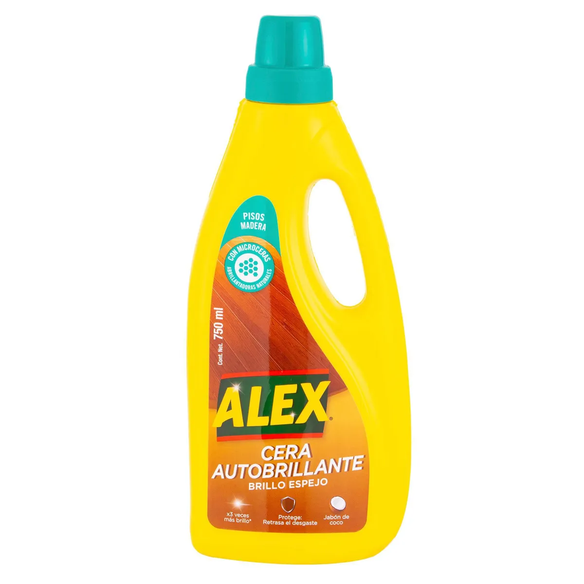ALEX - Cera Líquida Autobrillante Alex para Parquet y Pisos Laminados 750 ml