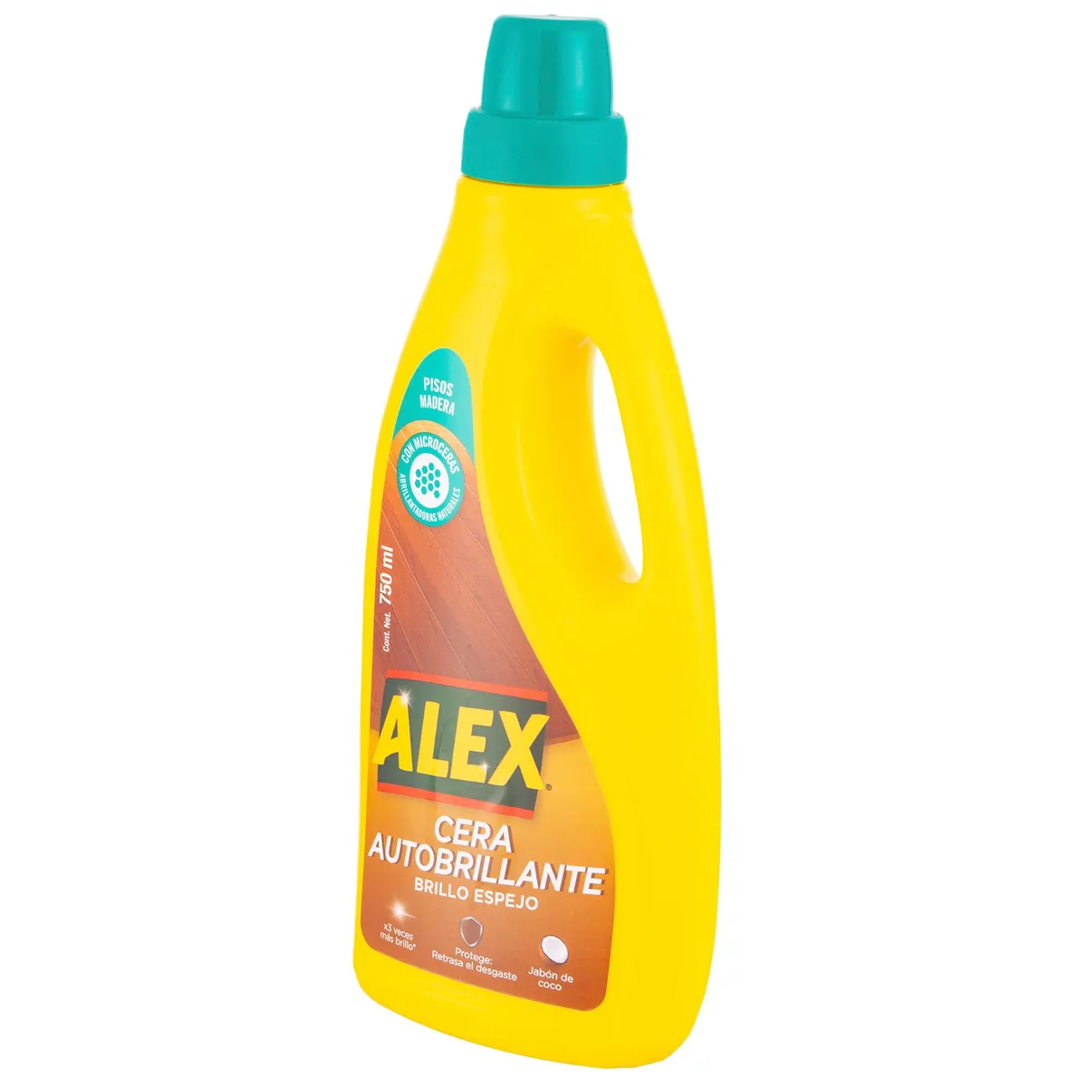 ALEX - Cera Líquida Autobrillante Alex para Parquet y Pisos Laminados 750 ml