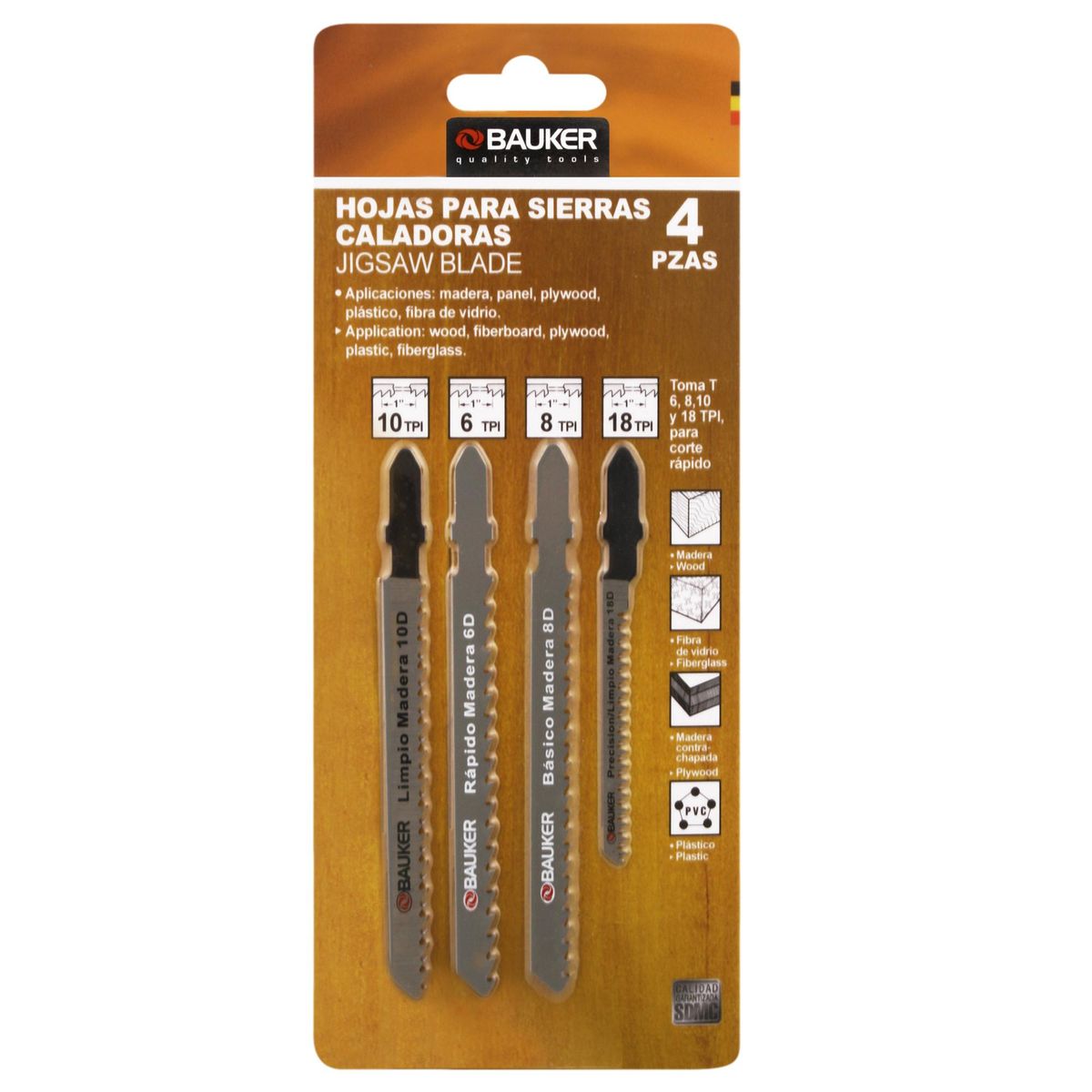 BAUKER - Hoja para sierra caladora110 mm