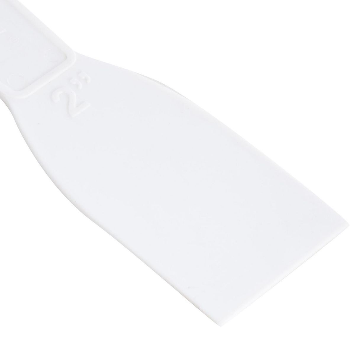 LIZCAL - Espátula Lisa Plástica Lizcal 2'' para Alisar Hormigón y Concreto