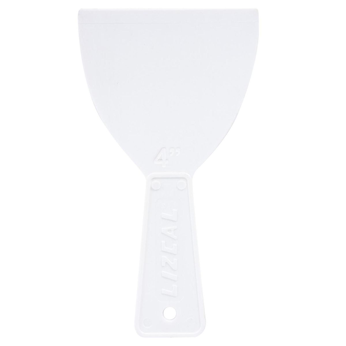 LIZCAL - Espátula Lisa Plástica Lizcal 4'' para Concreto y Estuco