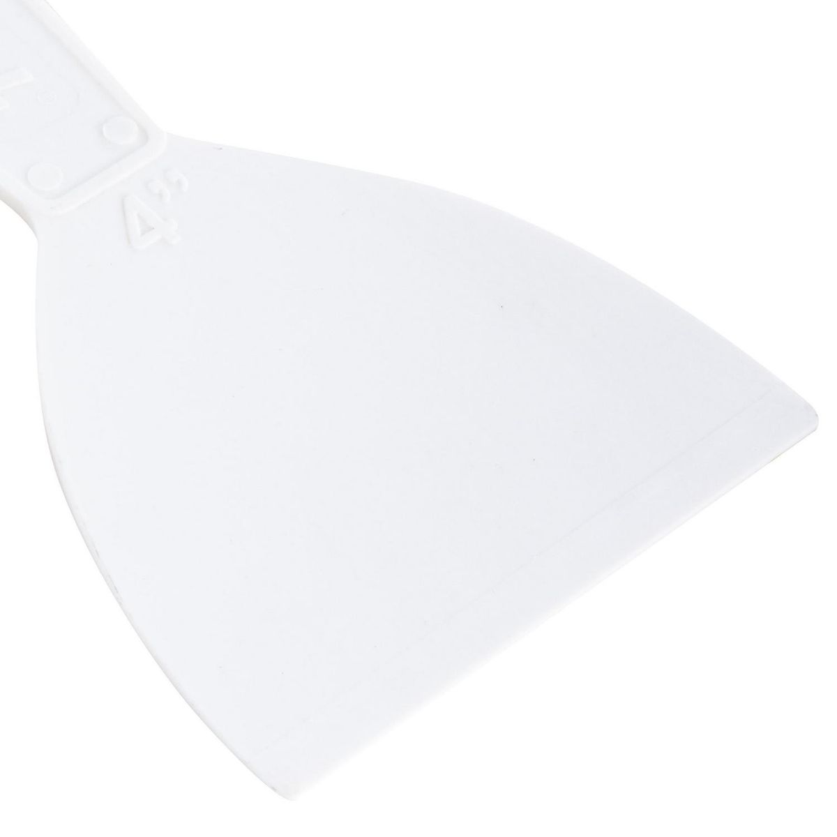 LIZCAL - Espátula Lisa Plástica Lizcal 4'' para Concreto y Estuco