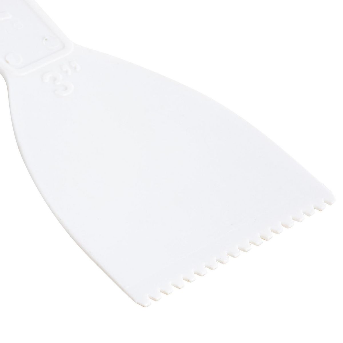 LIZCAL - Espátula Dentada Plástica Lizcal 3 " Para