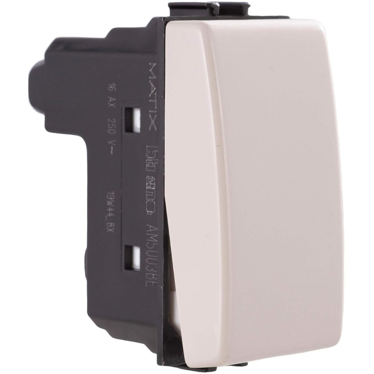 BTICINO - Módulo interruptor 9/24 10 A Beige