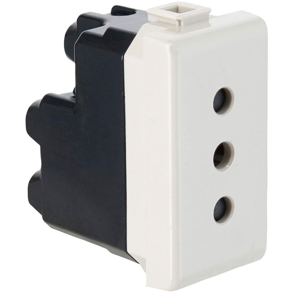 BTICINO - Módulo tomacorriente 2p+t 10 A beige