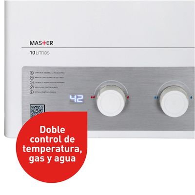 Imagen 2 del producto Calefont Gas Licuado 10 Litros Tiro Forzado Ionizado