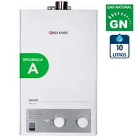 Calefont Gas Natural 10 Litros Tiro Forzado Ionizado