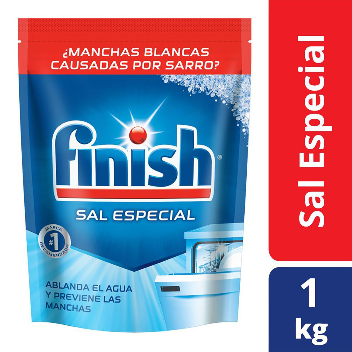 FINISH - Sal Especial para Lavavajillas 1 kg Doypack