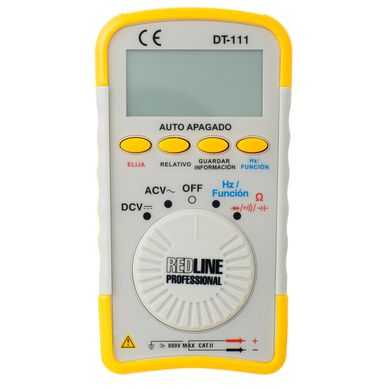 Multmetro digital 1 CR2032 3V de litio