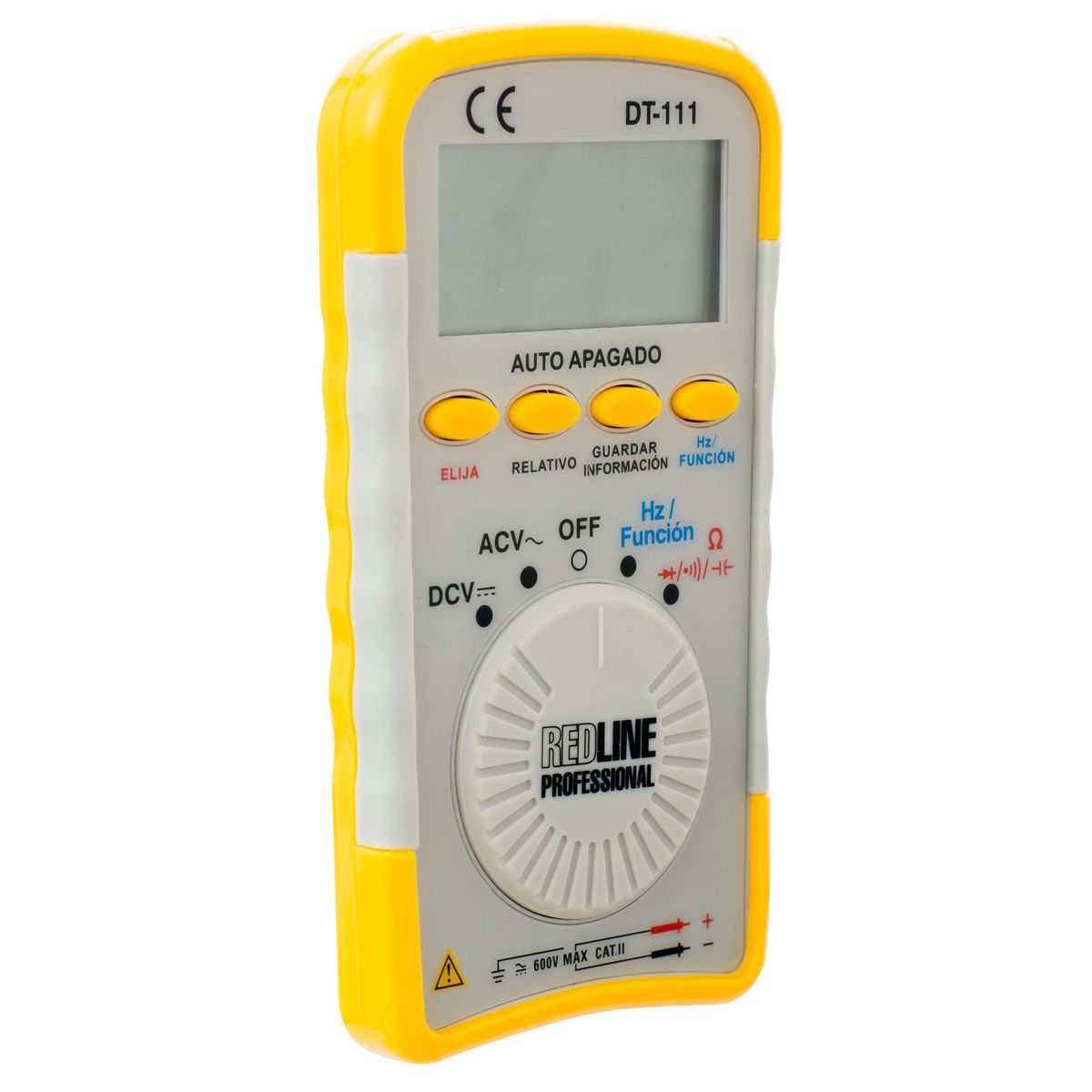 REDLINE - Multímetro digital 1 CR2032 3V de litio