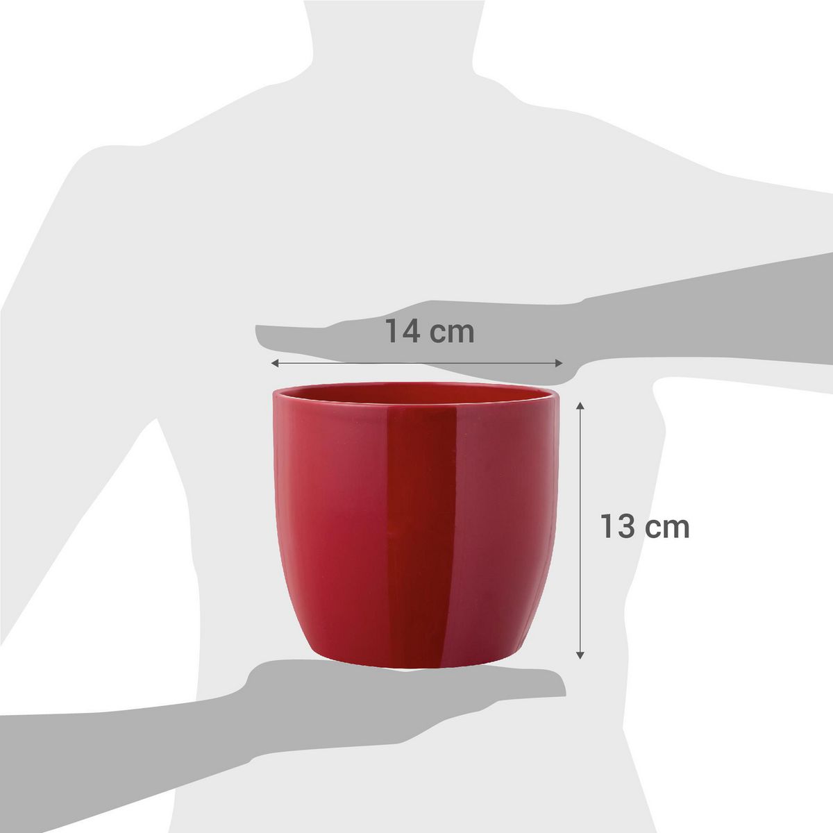 SK - Macetero de cerámica