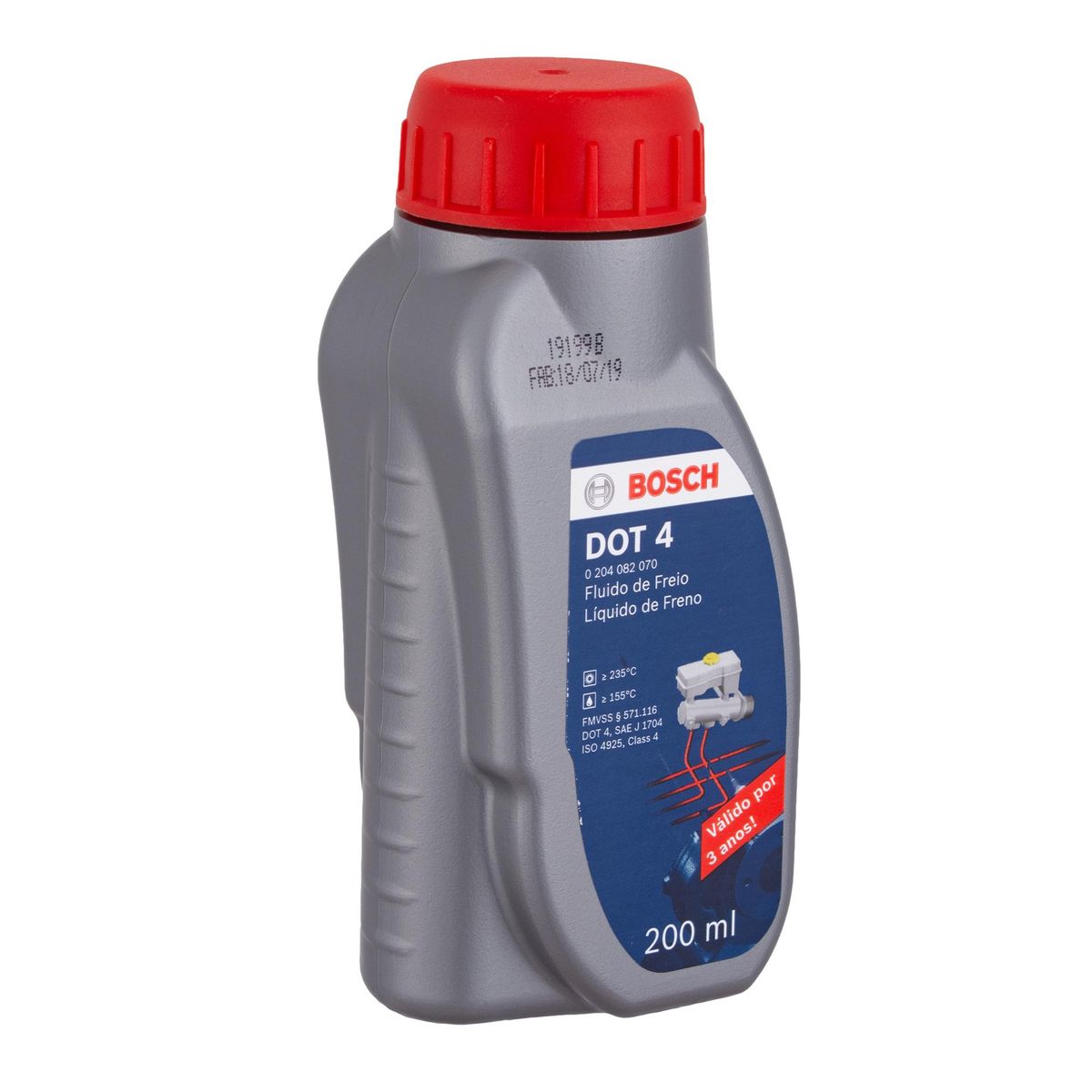 BOSCH - Líquido de Frenos 0.2 l Botella