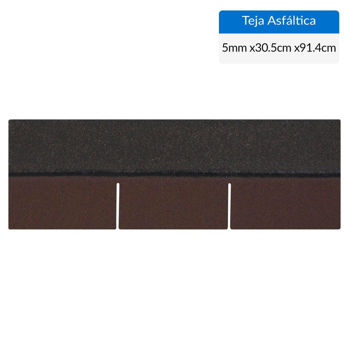 OWENS CORNING - Teja Asfáltica Gravillada 305x914 mm 3,1 m2 Classic