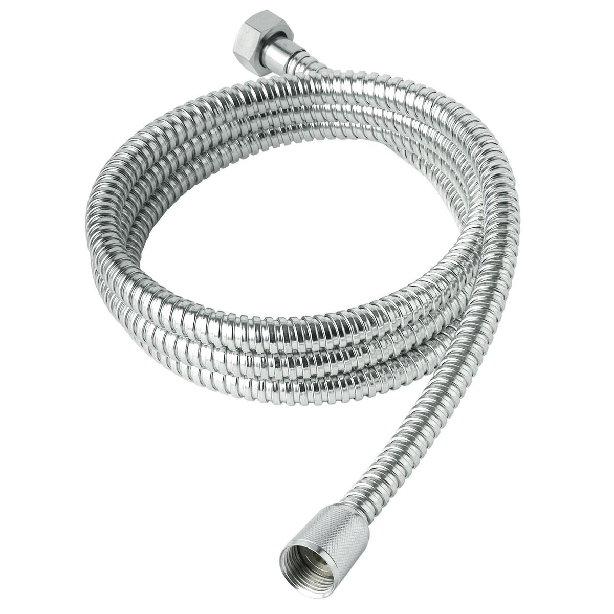 STRETTO - Flexible de ducha 1,75 mt metálico