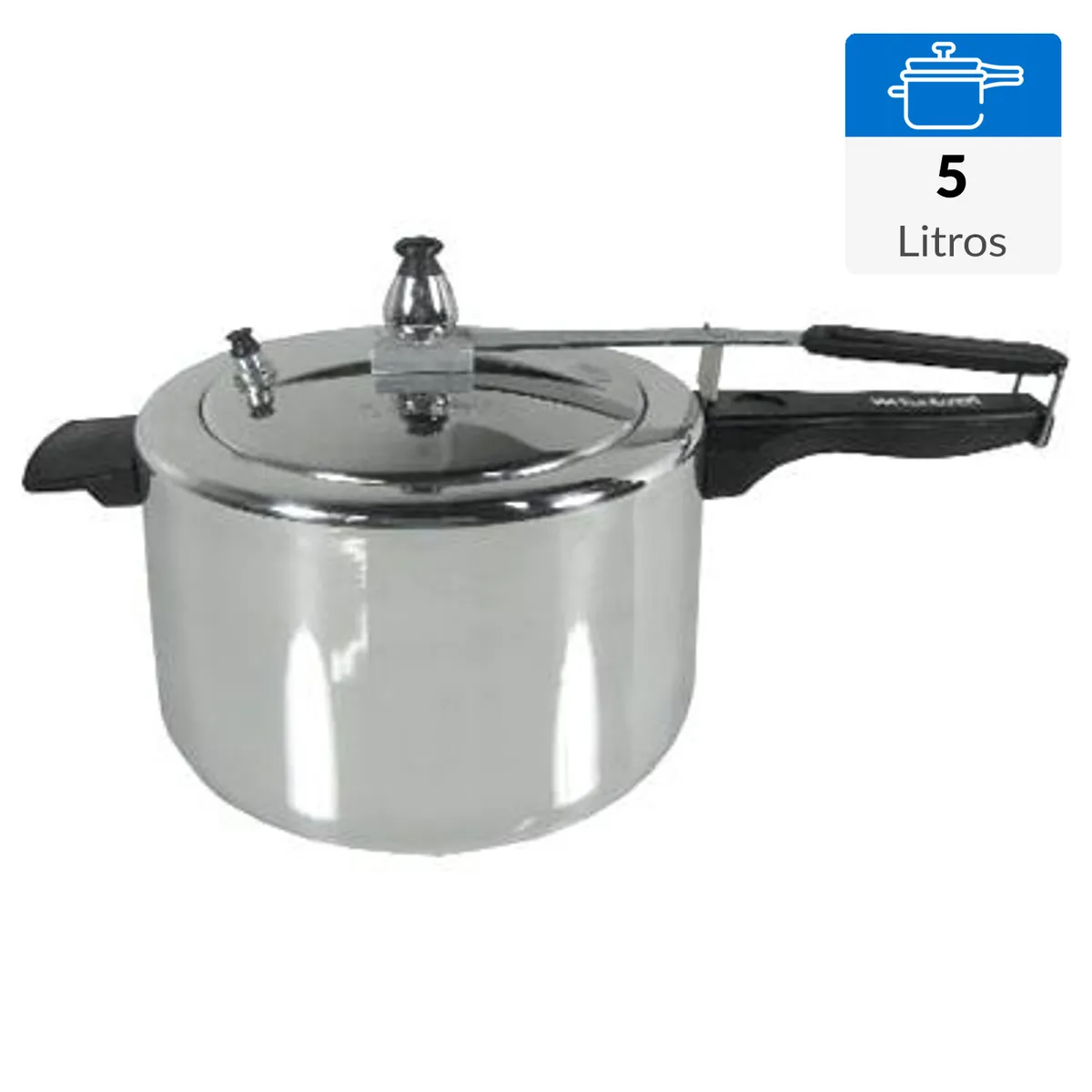 FANTUZZI - Olla a Presión 5 Litros Aluminio Splendida