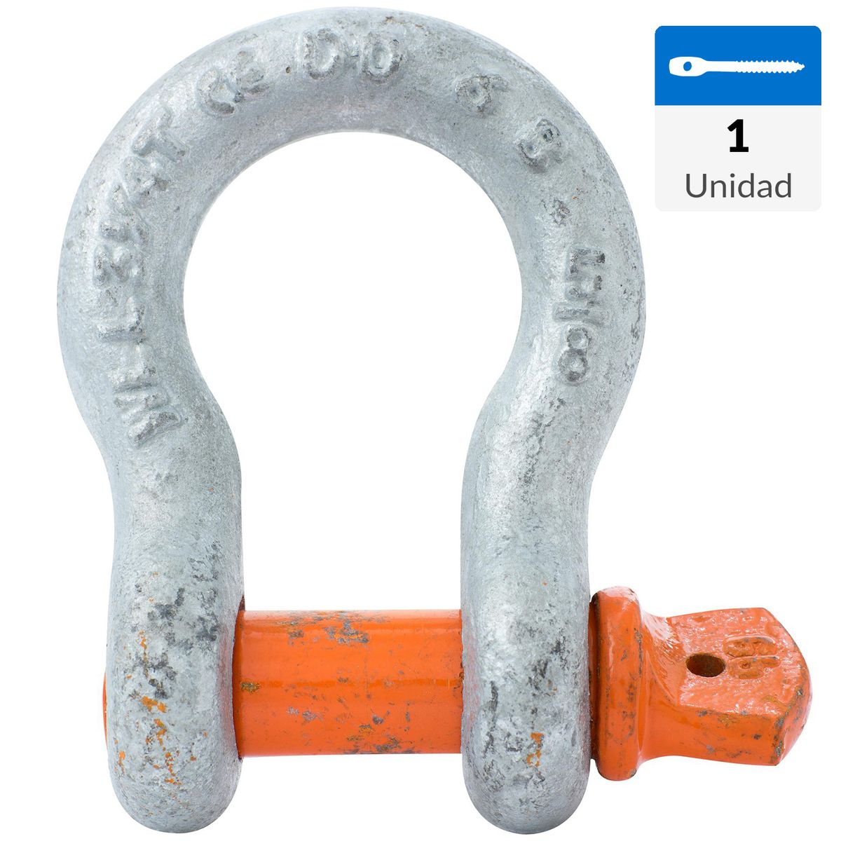 DOLEZYCH - Grillete Lira con perno 5/8" 3250 kgs.