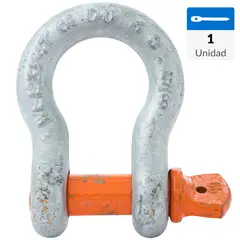 DOLEZYCH - Grillete Lira con perno 5/8" 3250 kgs.
