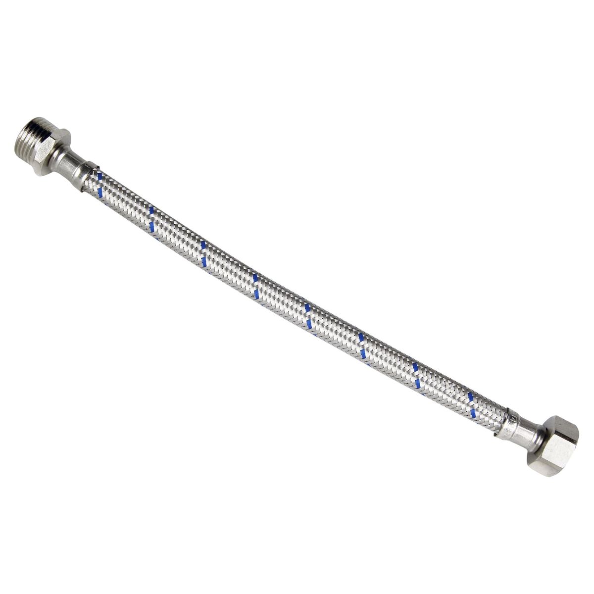 STRETTO - FLEXIBLE AGUA METAL HI HE 1/2 X 25 CM