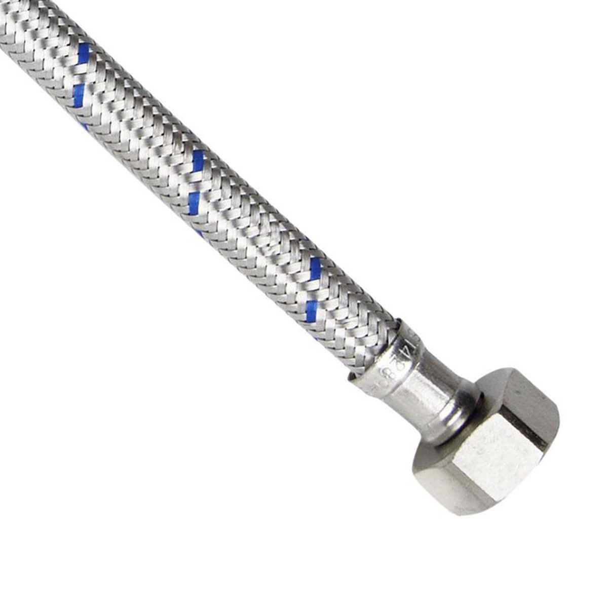 STRETTO - FLEXIBLE AGUA METAL HI HE 1/2 X 25 CM