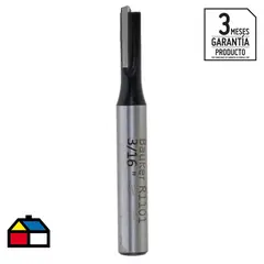 BAUKER - Fresa media caña 1/2"