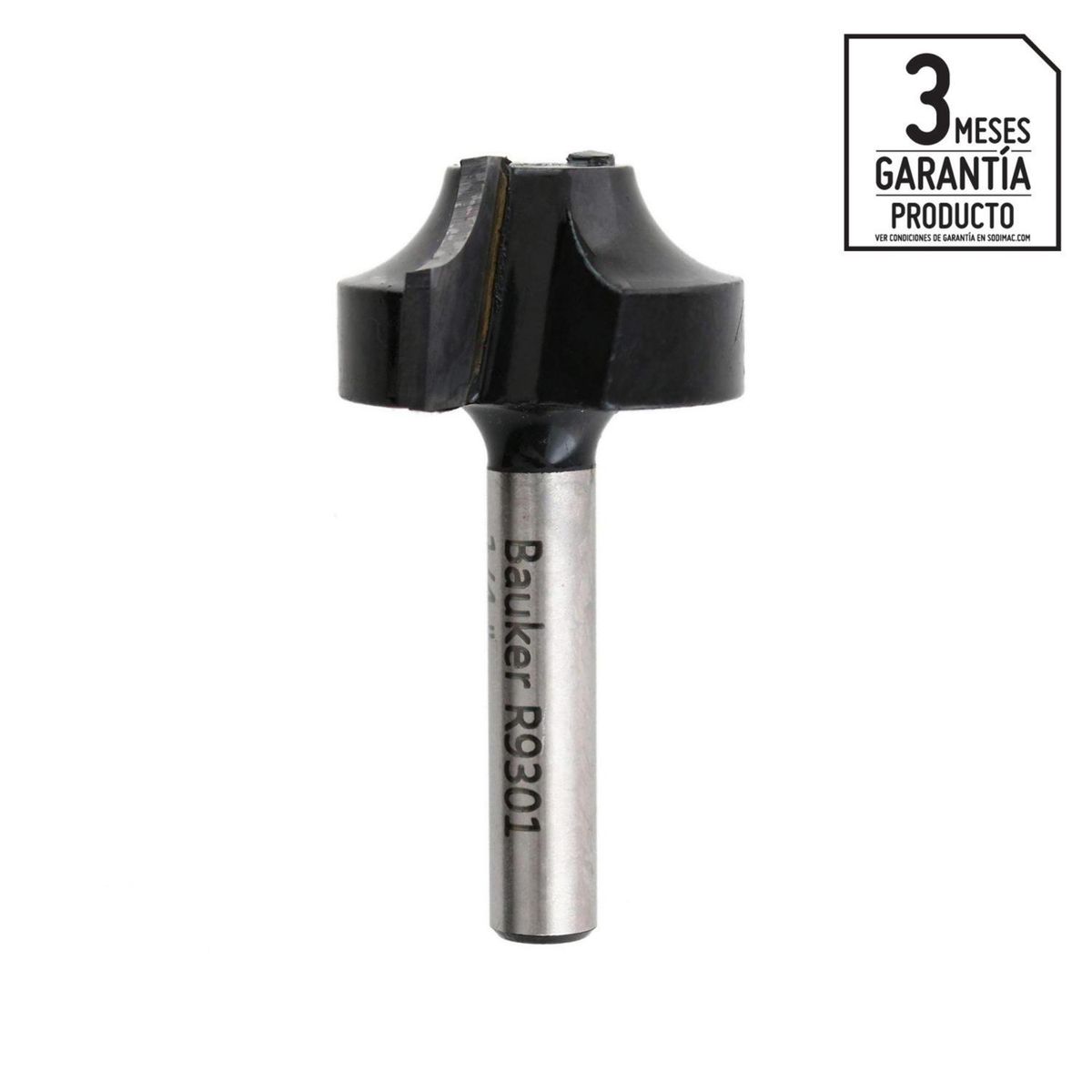 BAUKER - Fresa moldura 1/4 pulgadas