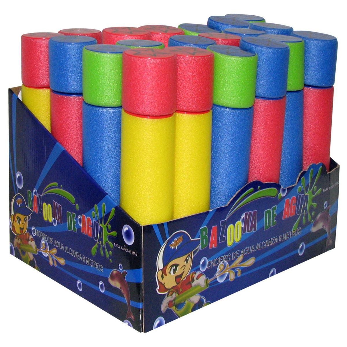 DO IT - Bombín Lanza Agua Variados Colores 5x5x25 cm