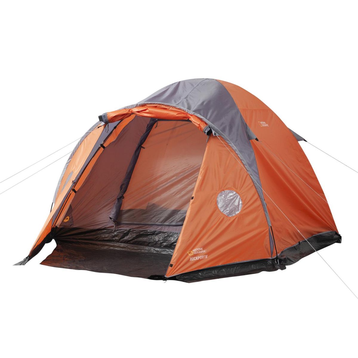 NATIONAL GEOGRAPHIC - Carpa Camping Rock Port 3 Personas Naranja
