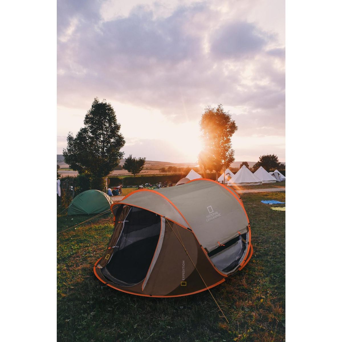 NATIONAL GEOGRAPHIC - Carpa Camping Baltimore 3 Personas Café