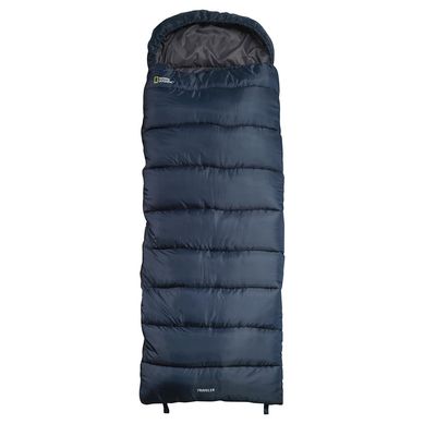 Saco de Dormir Recto Traveller Azul