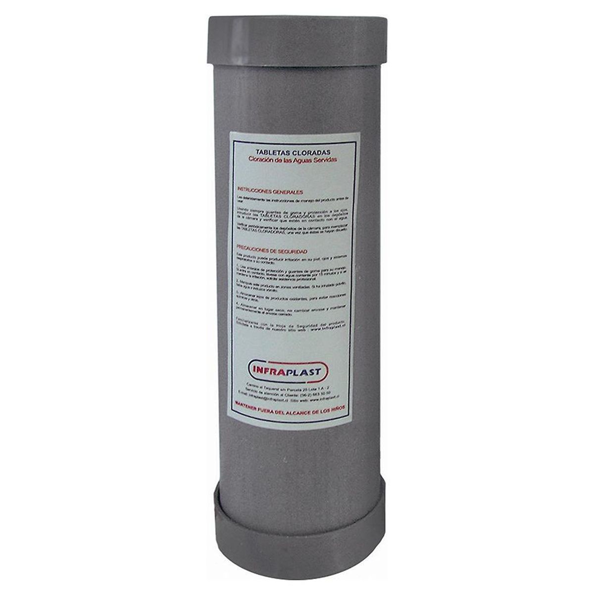 INFRAPLAST - Kit De Cloración 80X26 Cm 10 Tabletas