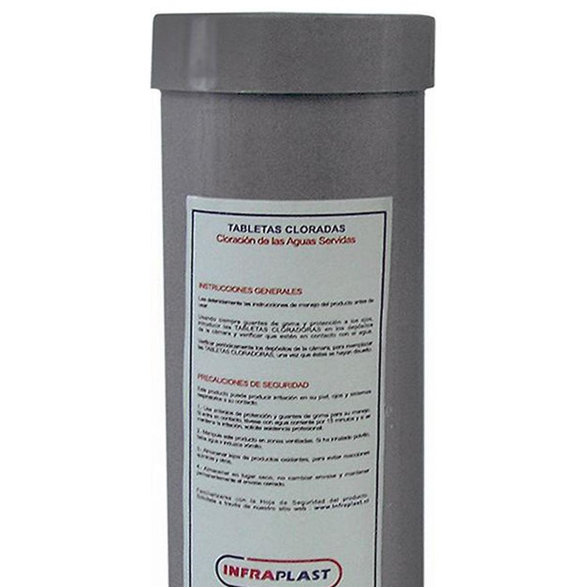 INFRAPLAST - Kit De Cloración 80X26 Cm 10 Tabletas