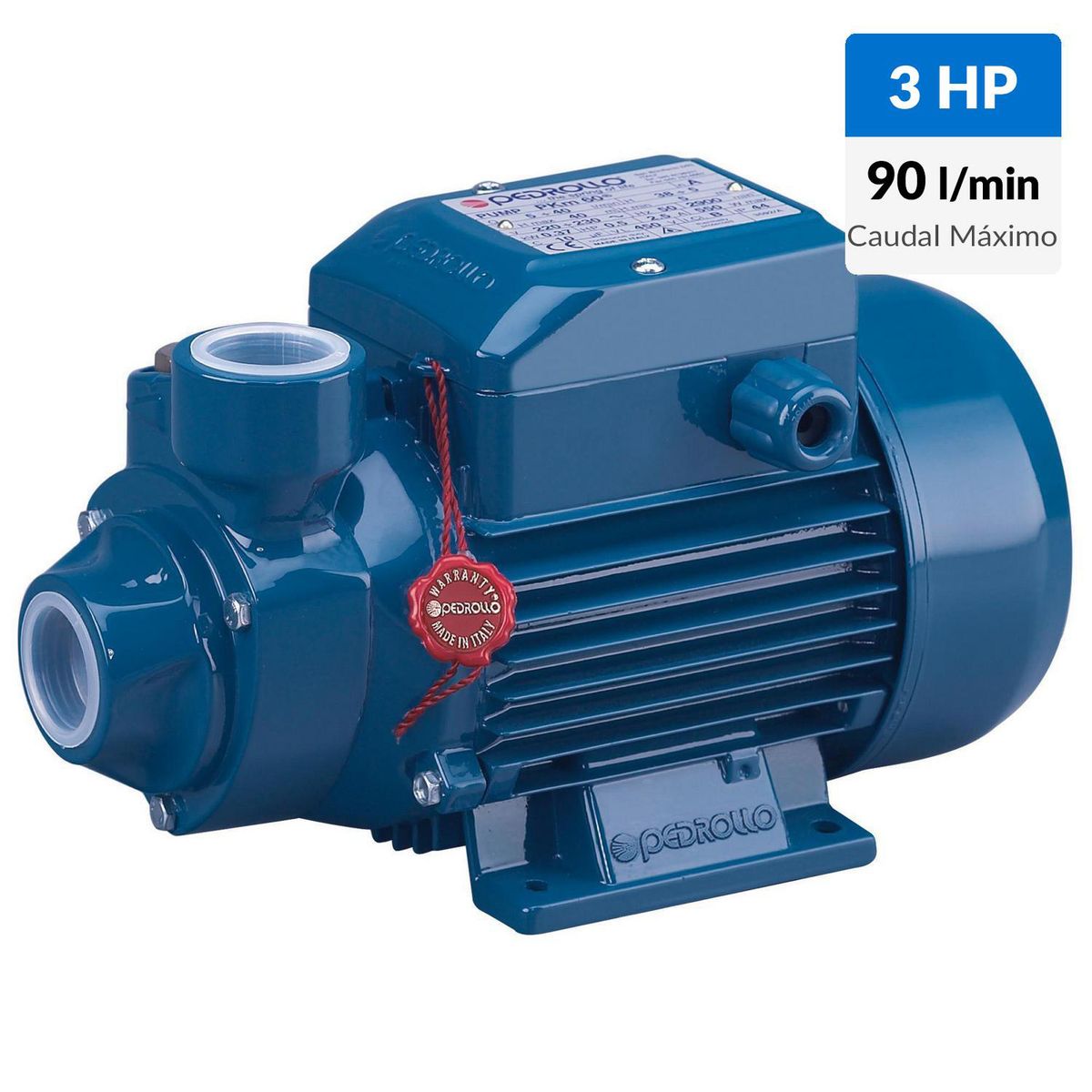 PEDROLLO - Electrobomba periférica 3 HP 90 l/min