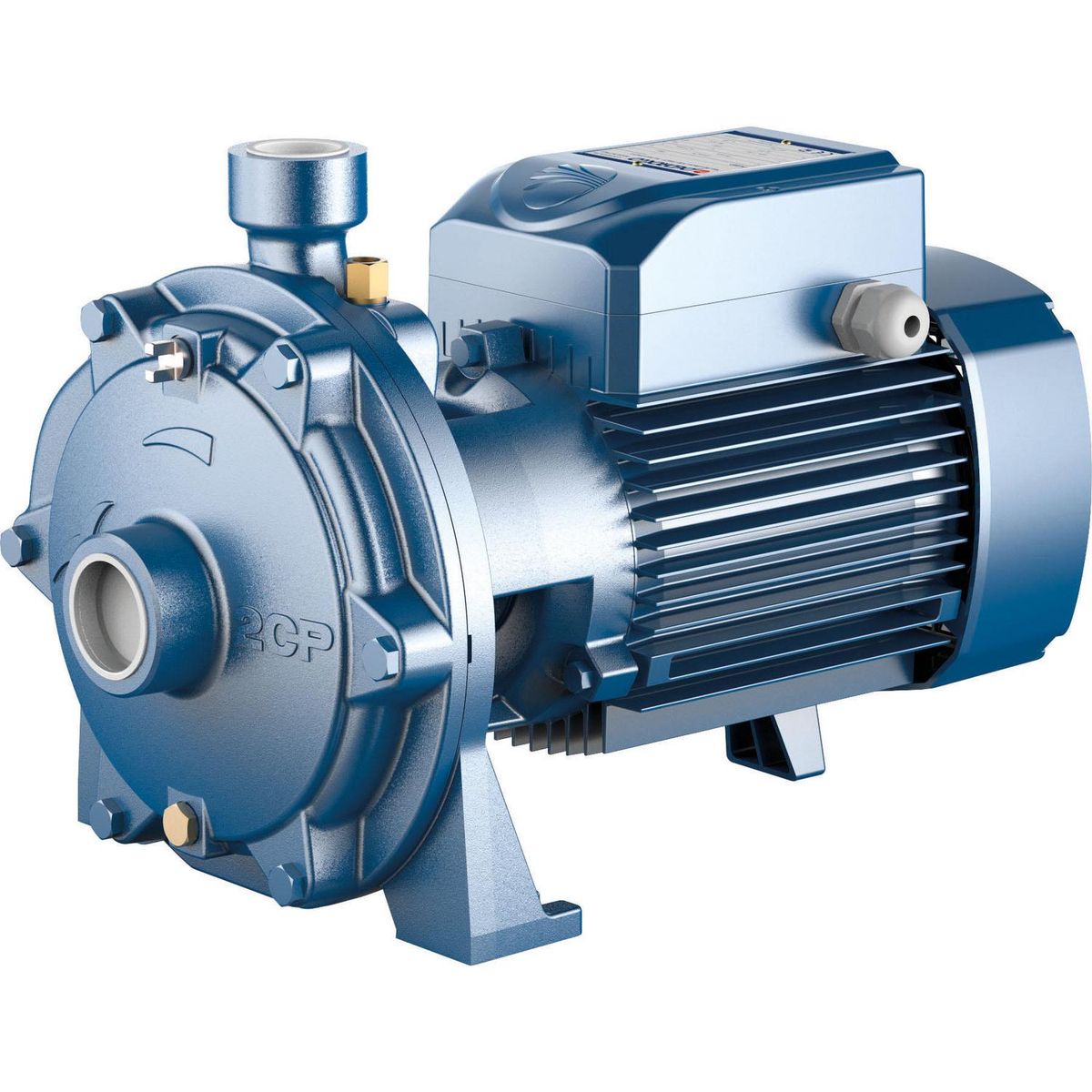 PEDROLLO - Electrobomba centrífuga doble impulsor 1,5 HP 120 l/min