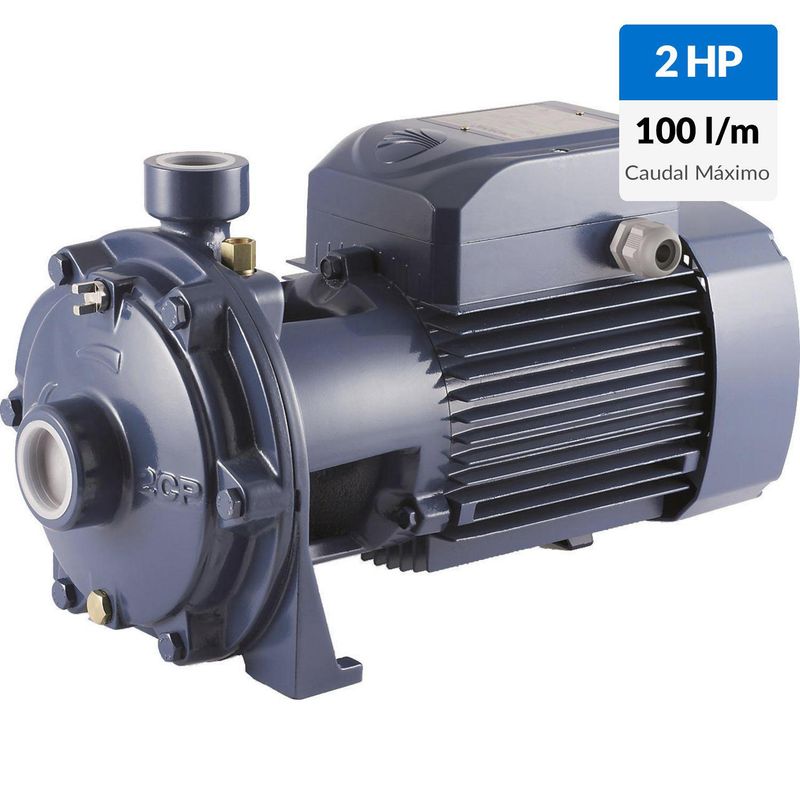 PEDROLLO - Electrobomba centrífuga doble impulso 2 HP 100 l/min