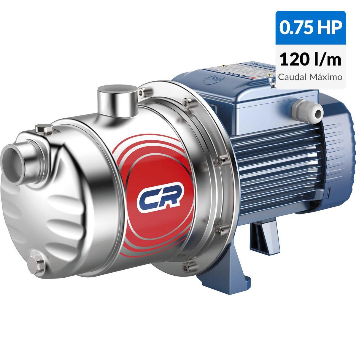 PEDROLLO - Electrobomba centrífuga multicelular 0,75 HP 120 l/min