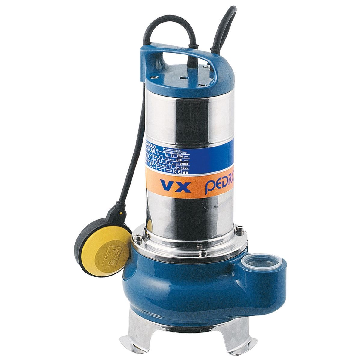 PEDROLLO - Electrobomba sumergible 1 HP 400 l/min