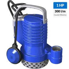 ZENITH - Electrobomba sumergible 1 HP 300 l/min
