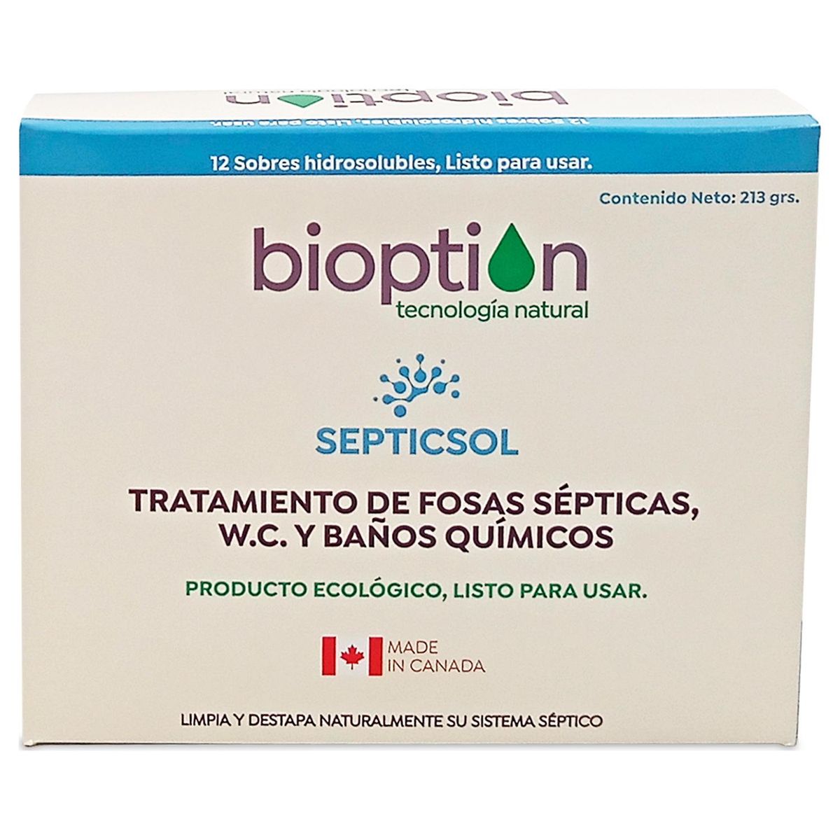 BIOPTION - Tratamiento Biológico 0.213 kg Estuche
