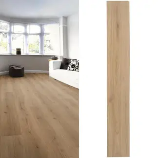 HOLZTEK - Piso Flotante 8 mm Oak Café 2.13 m2