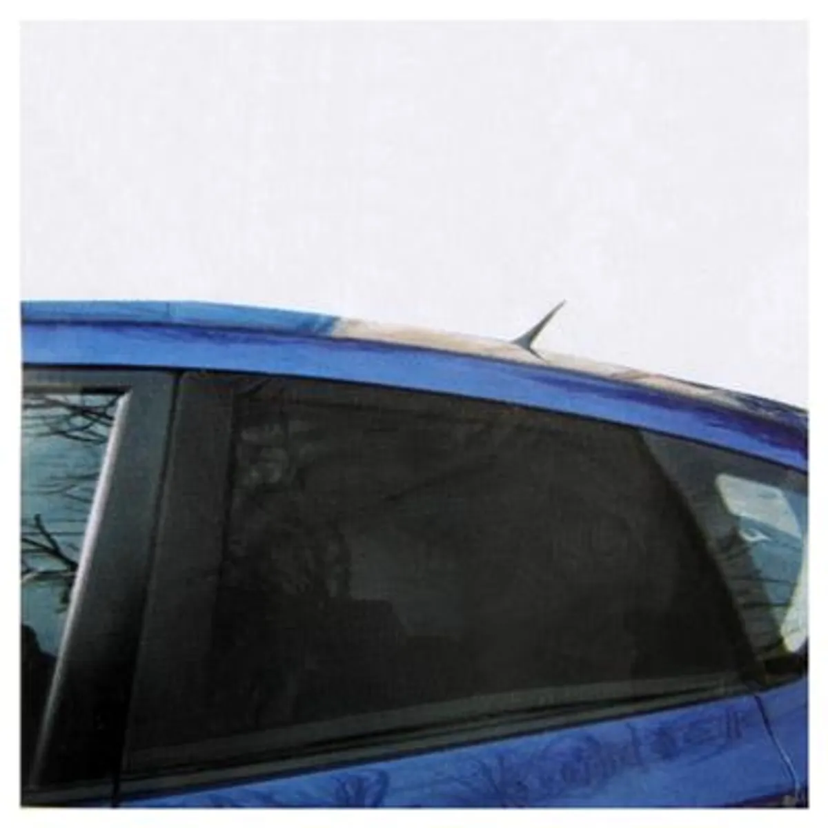 AUTOSTYLE - Sombrilla Ventana Micromalla Autostyle Protección Solar Uv Negro