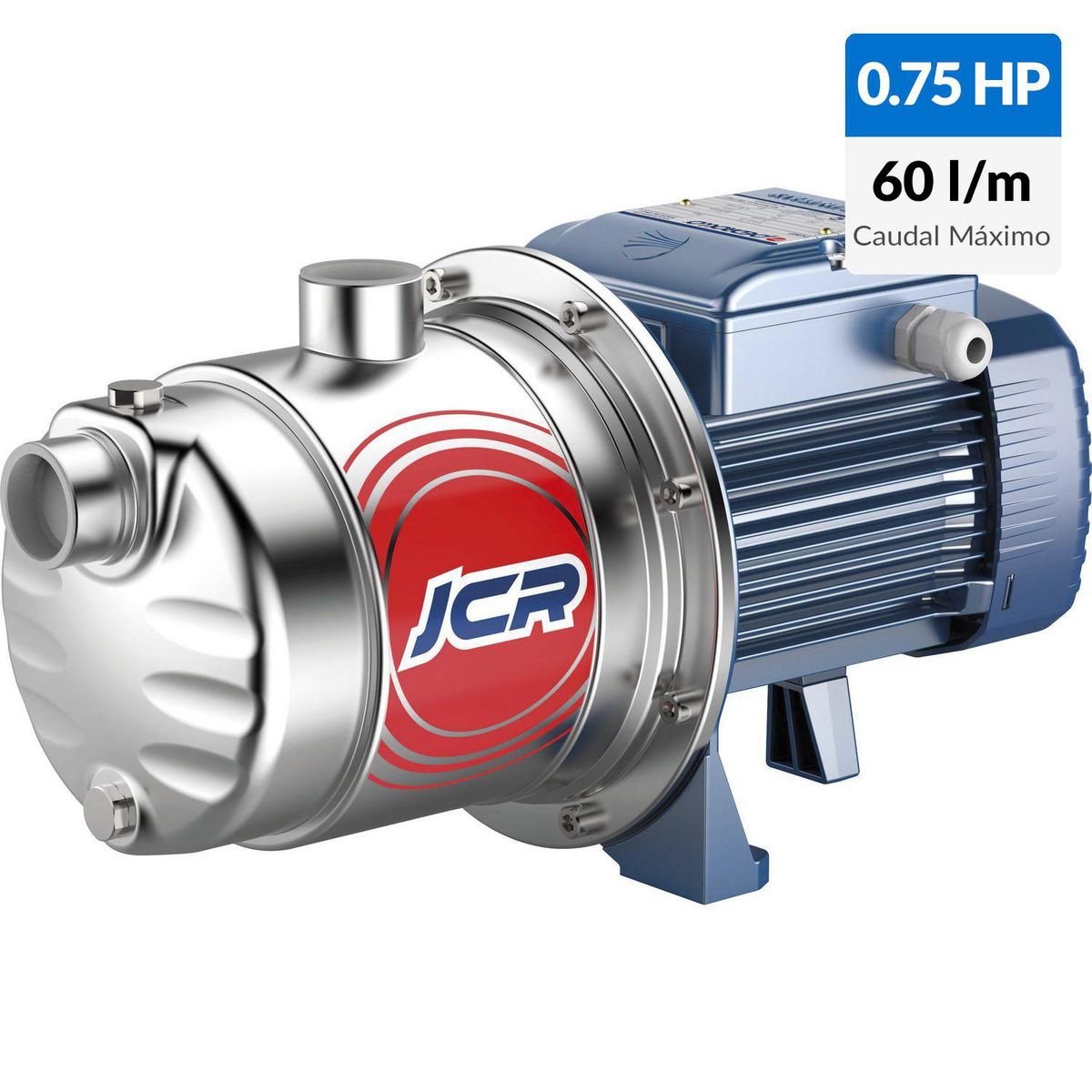 PEDROLLO - Electrobomba centrífuga autocebante 0,75 HP 60 l/min