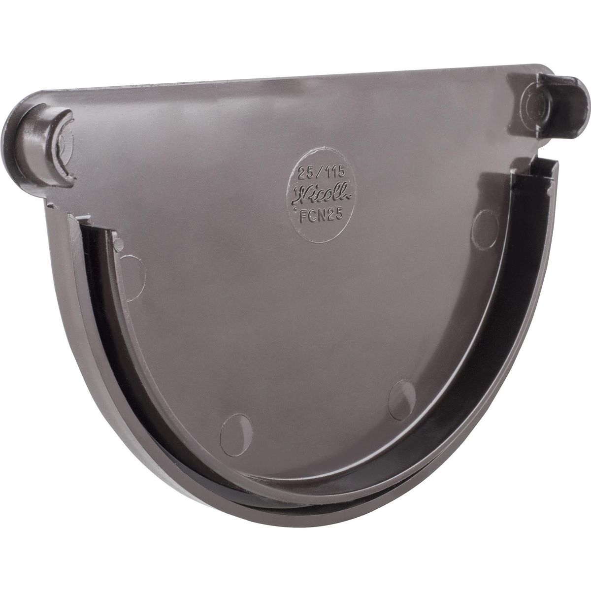 GENERICO - Tapa accesorio universal marrón P25