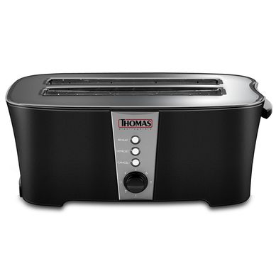Tostadora 4 rebanadas 1350 W negro