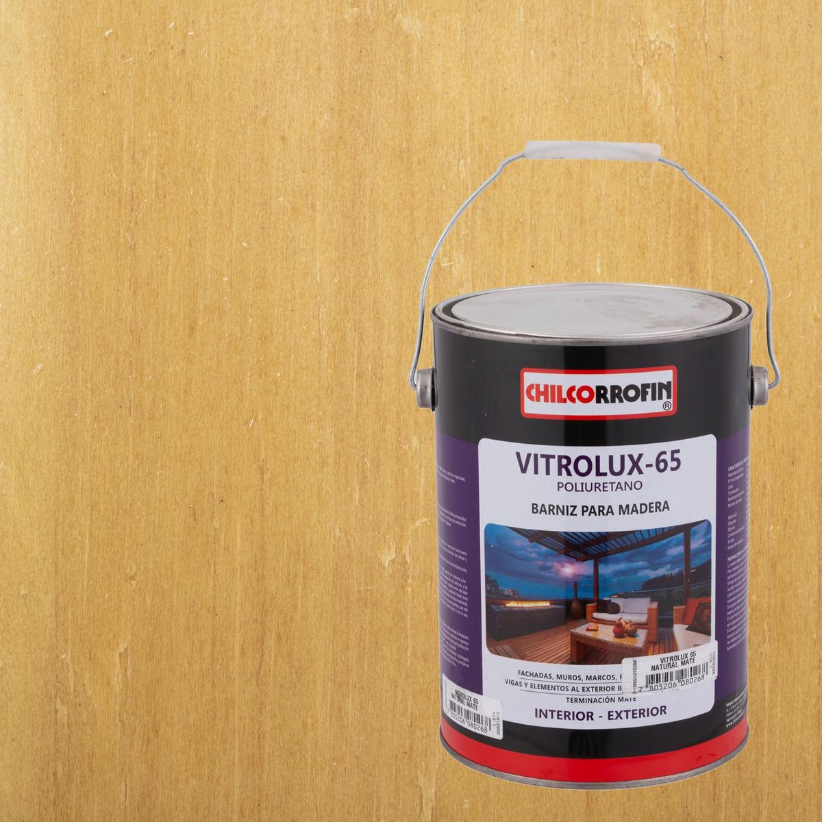 CHILCORROFIN - Barniz para Madera Mate 1 galón(es) Natural