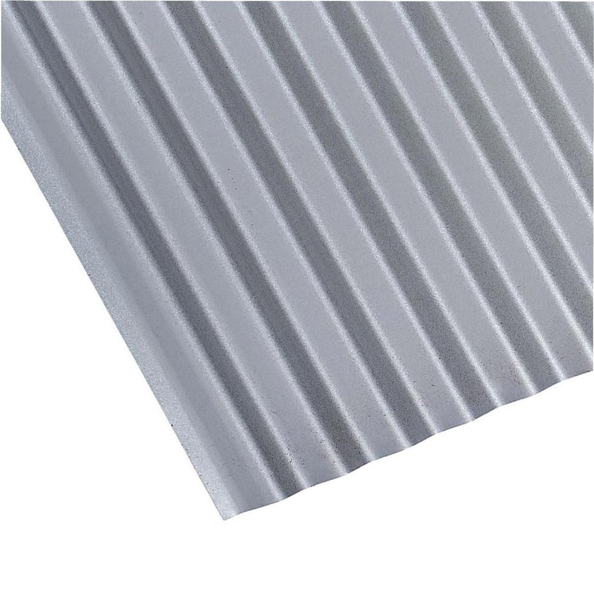 BOLKOW - Plancha Zinc Acanalada 0.35 mm 85.1x200 cm Gris AZM150